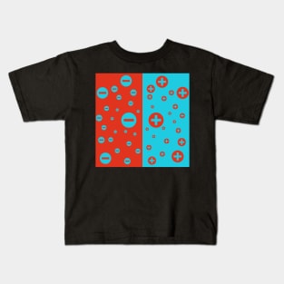 Hot and Cold Balanced Bubbles Kids T-Shirt